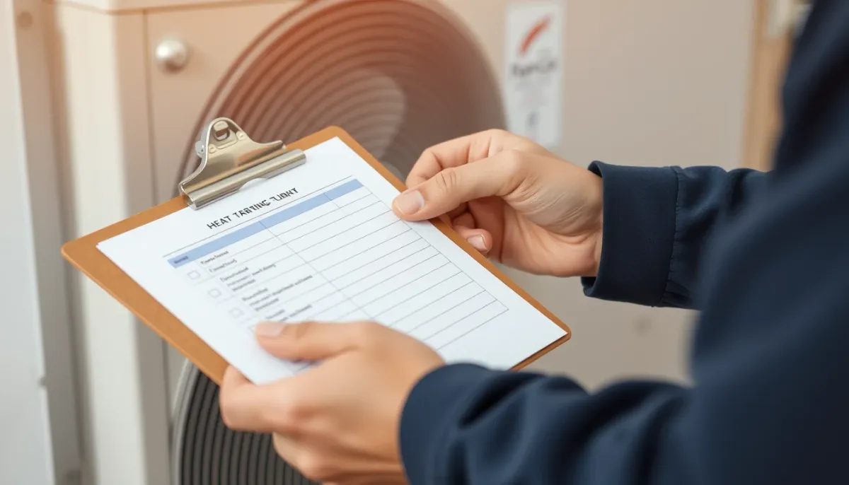 Vérification des points techniques avant installation d'une PAC air/eau réversible