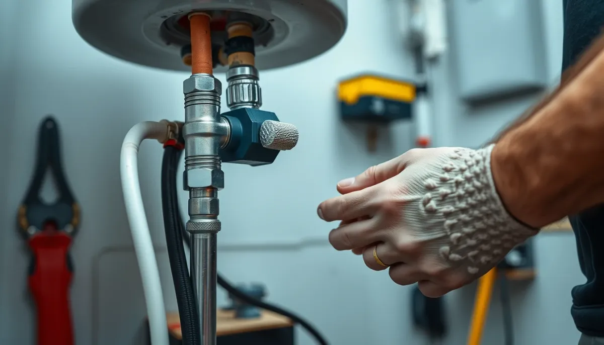 Installation d'un chauffe-eau thermodynamique par un professionnel