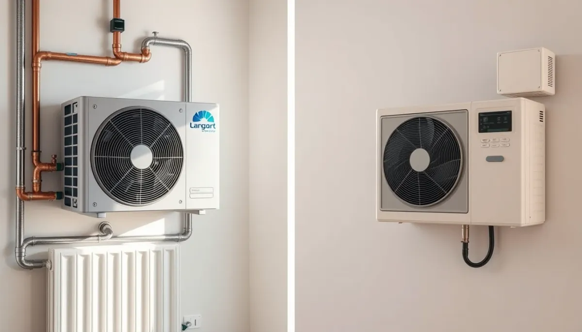 Comparaison technique entre une PAC air/eau et une PAC air/air