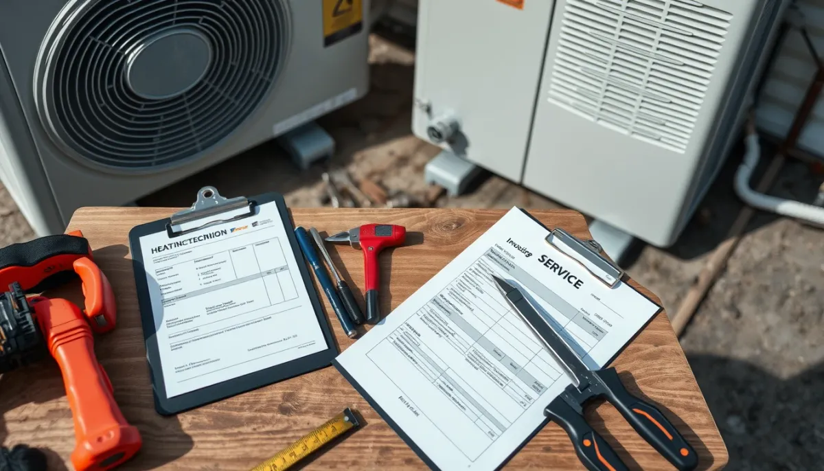 Outils et devis d'intervention pour une pompe à chaleur en panne